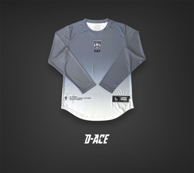 D-ACE TAIWAN你好帥熱昇華排汗長袖TEE 帽踢  電繡帽踢  迪艾斯  電繡  衣服  潮牌  穿搭  hoodie  DS 長袖 棉長袖