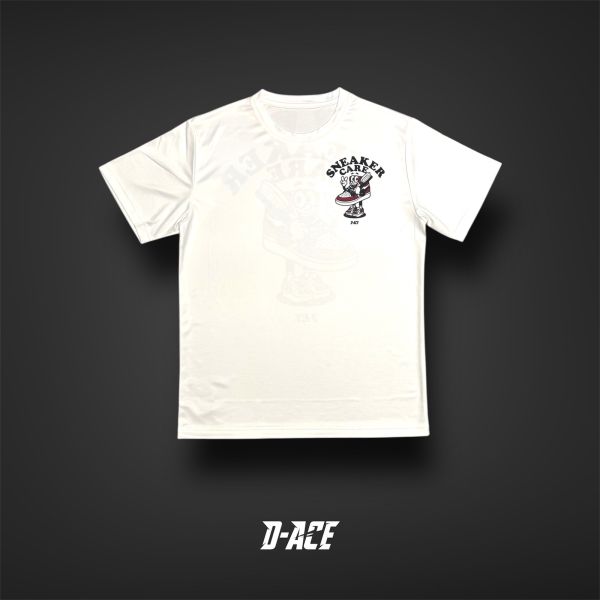 D-ACE SNEAKER你好帥熱昇華TEE(白) 踢恤、落肩踢恤、T-SHIRT、OVERSIZE、TEE、衣服、高磅數、重磅數、穿搭、迪艾斯、DS、DACE、服飾、穿搭、潮流