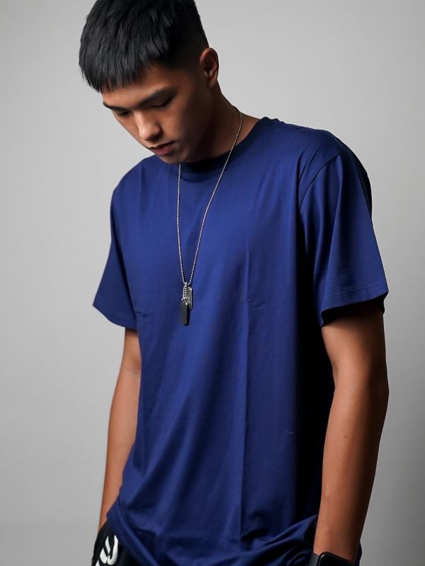 一般素踢(深藍) T-shirt、衣服、素踢、服飾、穿搭、潮流、衣服