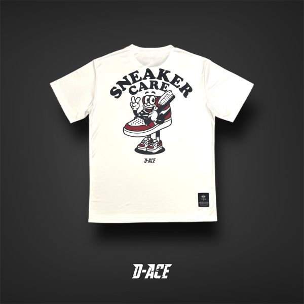 D-ACE SNEAKER你好帥熱昇華TEE(白) 踢恤、落肩踢恤、T-SHIRT、OVERSIZE、TEE、衣服、高磅數、重磅數、穿搭、迪艾斯、DS、DACE、服飾、穿搭、潮流