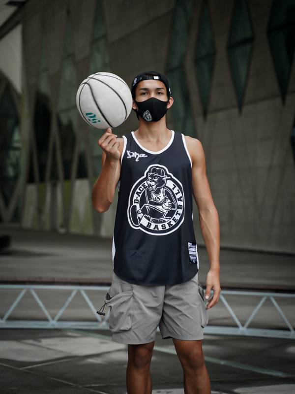 D-ACE黑豹你好帥雙面球衣(黑白) Jersey、衣服、球衣、籃球衣、雙面穿球衣、服飾、穿搭、潮流、籃球、迪艾斯、設計、台灣