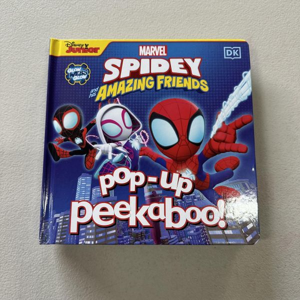 (微恙)Pop-Up Peekaboo! Marvel Spidey and his Amazing Friends(躲貓貓大翻頁立體書：蜘蛛人和他的驚奇朋友) 