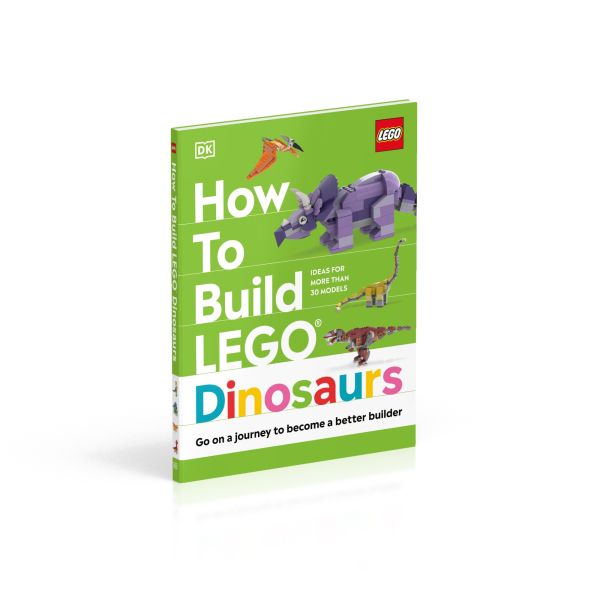 DK How to Build LEGO Dinosaurs(用樂高積木重現消失的恐龍) 