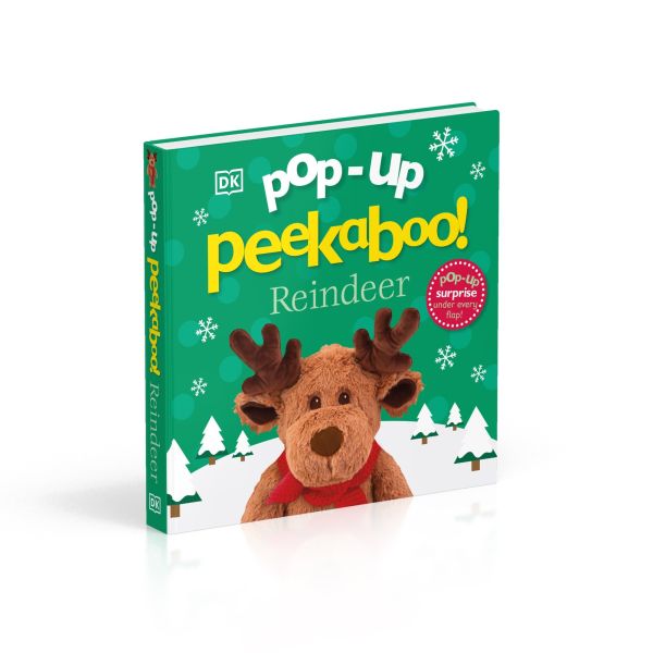 DK Pop-Up Peekaboo! Reindeer(躲貓貓大翻頁立體書：馴鹿) 
