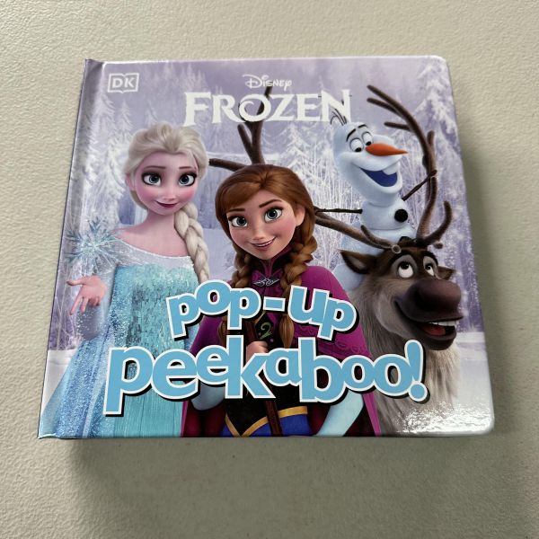 (微恙)DK Pop-Up Peekaboo! Frozen(躲貓貓大翻頁立體書：冰雪奇緣) 