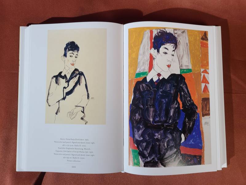 Egon Schiele Drawings & Watercolours (埃貢‧席勒) 