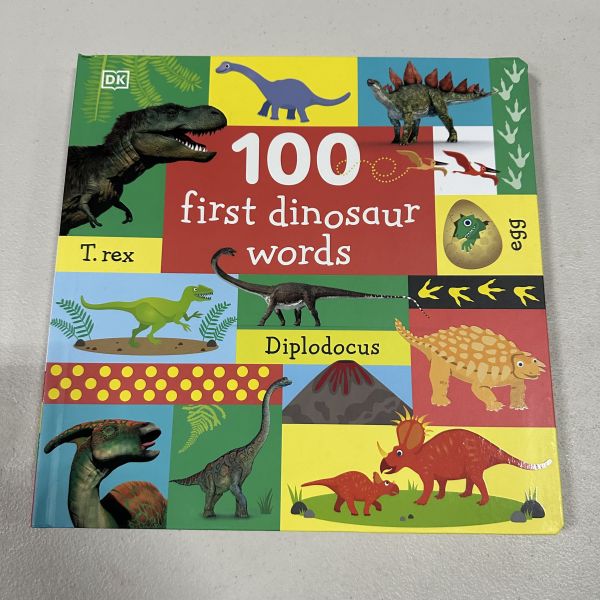 (微恙)DK 100 First Dinosaurs Words(啟蒙100系列：100種恐龍) 