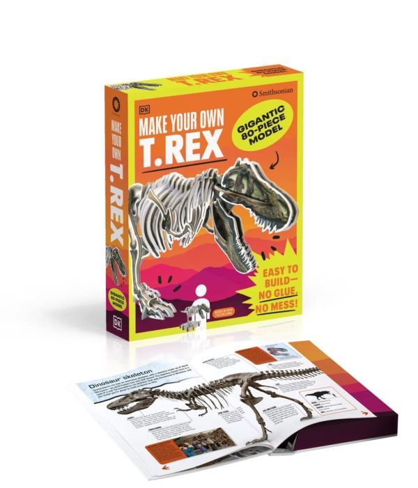 DK Make Your Own T. Rex(霸王龍骨骼模型組) 