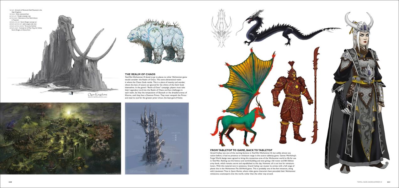 DK The Art of Warhammer Video Games(戰鎚官方遊戲美術設定集) 