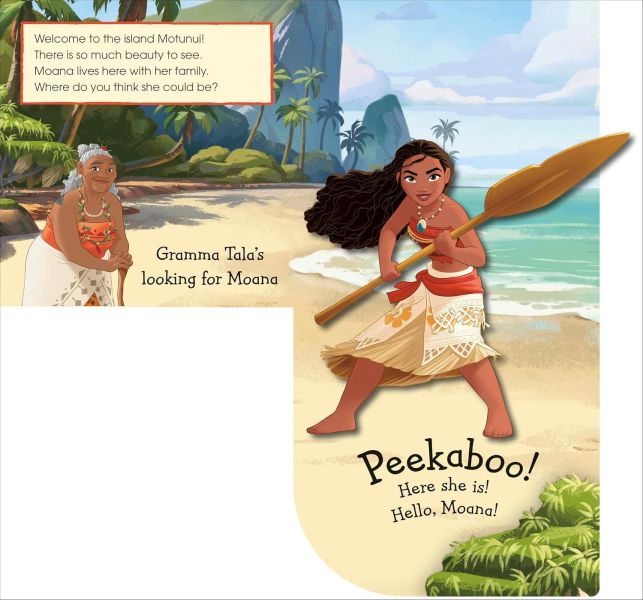 DK Pop-Up Peekaboo! Disney Moana(躲貓貓大翻頁立體書：海洋奇緣) 