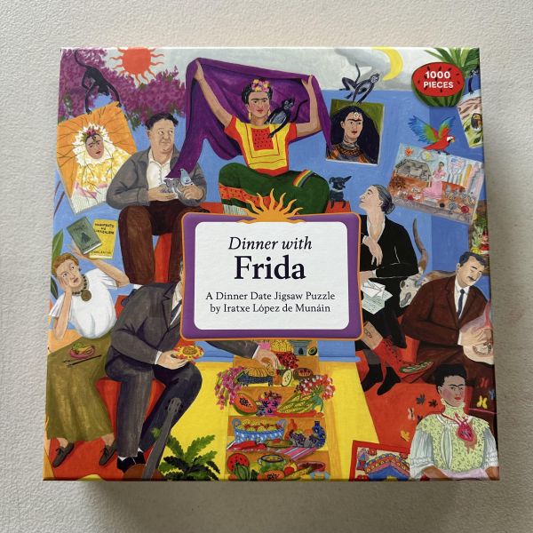 (骨折)Dinner with Frida (1,000-piece puzzle)(1,000片拼圖：與芙烈達進晚餐) 