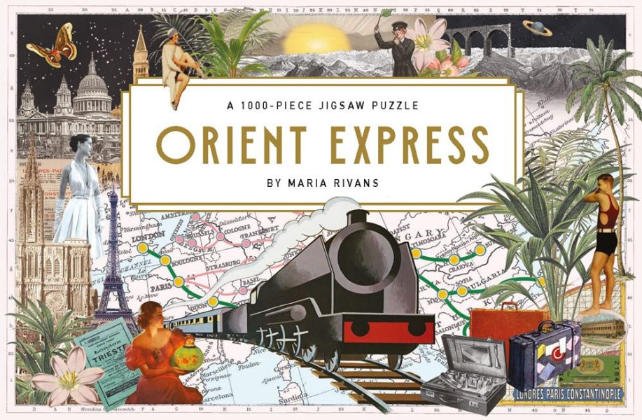 Orient Express: A 1000 PIECE JIGSAW PUZZLE(東方特快車：1,000片拼圖) 