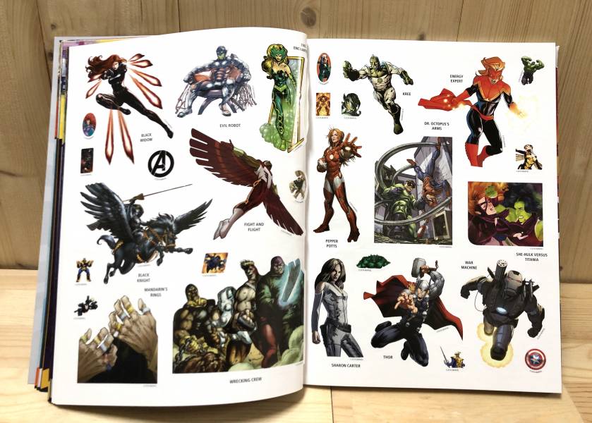 DK Marvel Good vs Evil Ultimate Sticker Collection(漫威正邪不兩立貼紙書) 