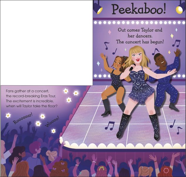 DK Pop-Up Peekaboo! Taylor Swift(躲貓貓大翻頁立體書：泰勒絲) 
