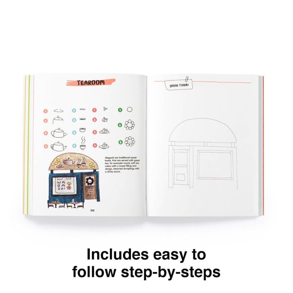 KAWAII!:Your step-by-step guide to cute Japanese drawing(卡哇伊！日式超可愛插畫指南) 