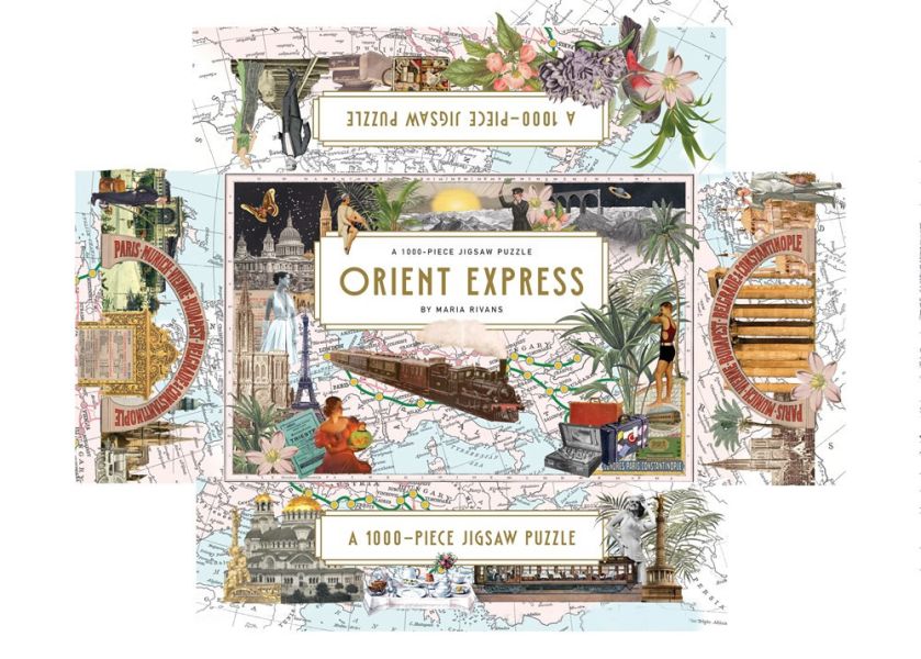 Orient Express: A 1000 PIECE JIGSAW PUZZLE(東方特快車：1,000片拼圖) 