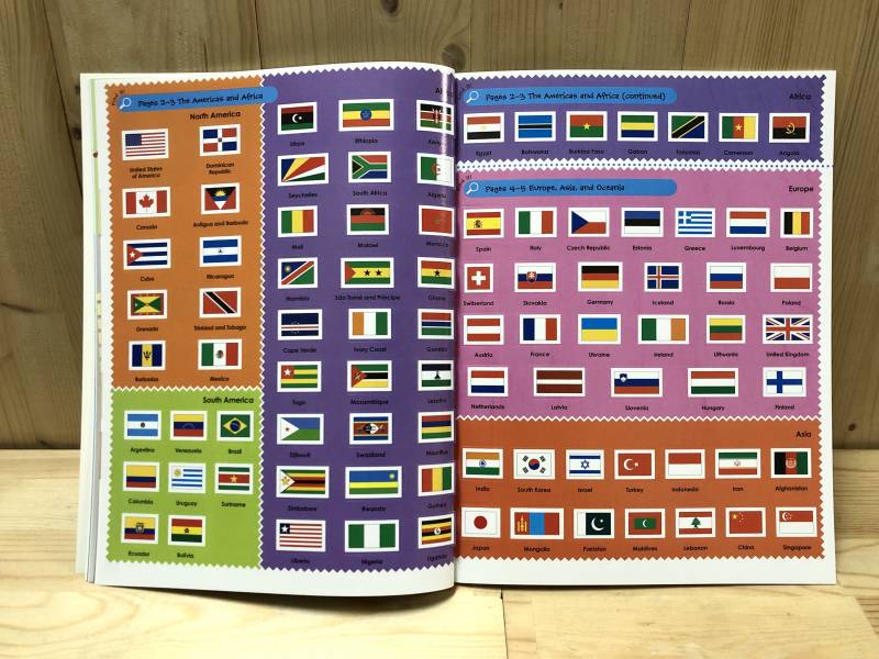 DK Flags Around the World Ultimate Sticker Book(百科貼紙書：國旗) 