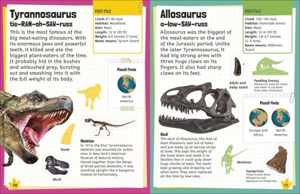 DK Sticker Encyclopedia Dinosaurs(恐龍百科貼紙書) 