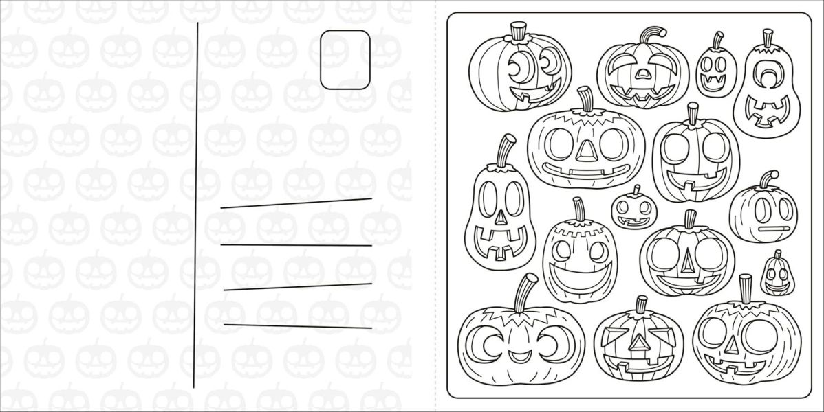 DK Super Cuties A Cosy Halloween Colouring Book(超可愛著色書：溫馨萬聖節) 