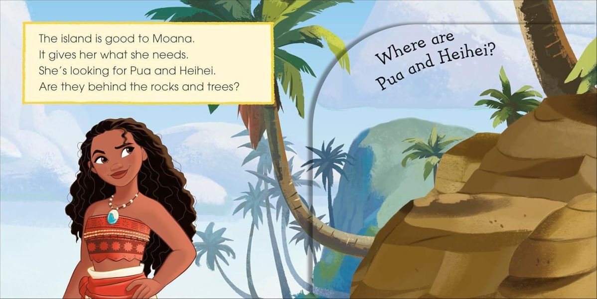 DK Pop-Up Peekaboo! Disney Moana(躲貓貓大翻頁立體書：海洋奇緣) 
