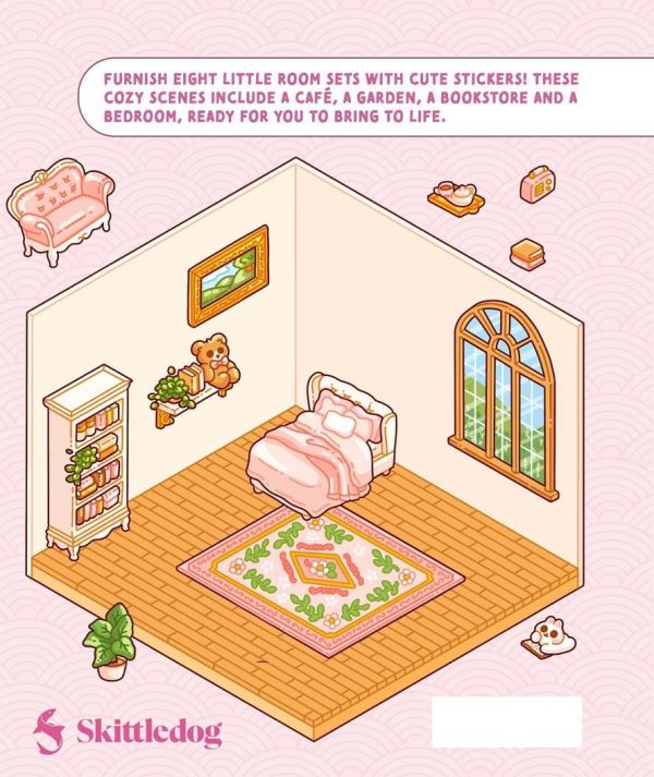Cute 'n' Cozy Sticker Therapy(療癒萌物貼紙書) 