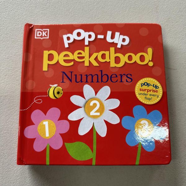 (微恙)DK Pop-Up Peekaboo! Numbers (躲貓貓大翻頁立體書：數字) 