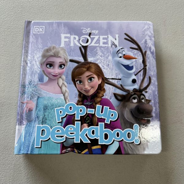 (微恙)DK Pop-Up Peekaboo! Frozen(躲貓貓大翻頁立體書：冰雪奇緣) 