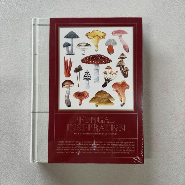 (微恙)Fungal Inspiration: Art and design inspired by wild nature(蕈類插畫藝術：從大自然擷取靈感) 