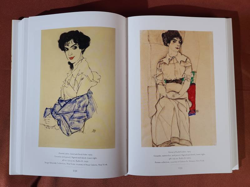 Egon Schiele Drawings & Watercolours (埃貢‧席勒) 