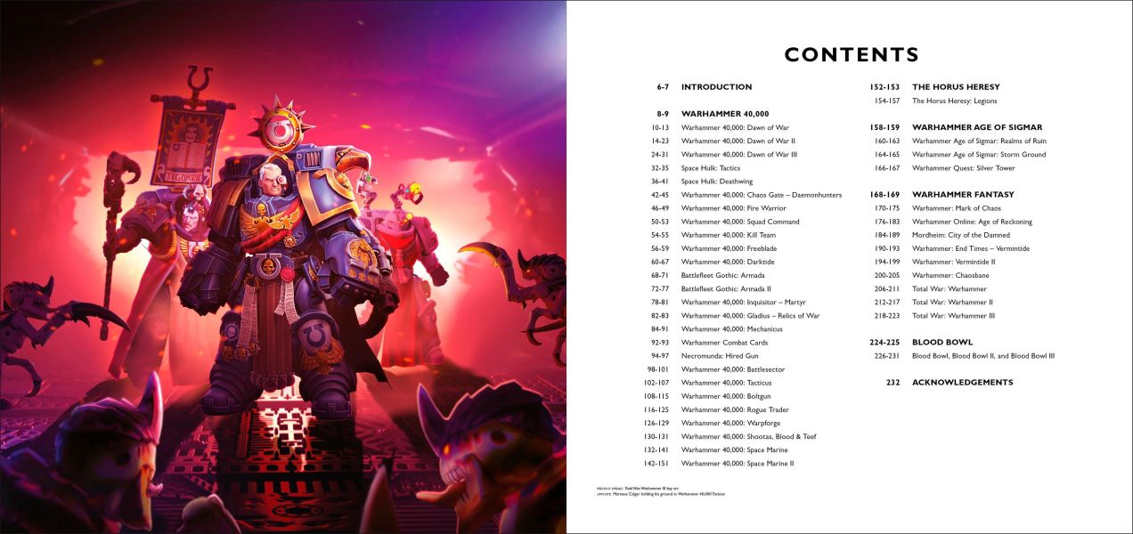 DK The Art of Warhammer Video Games(戰鎚官方遊戲美術設定集) 