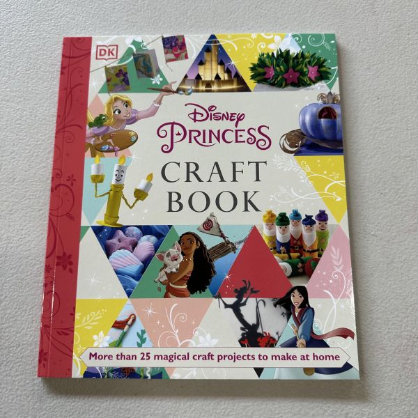 (微恙)DK Disney Princess Craft Book(迪士尼公主手作活動書書) 