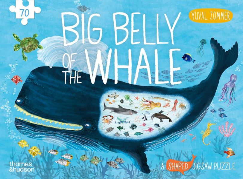 The Big Belly of the Whale(幼兒形狀拼圖書：鯨魚的大肚子) 