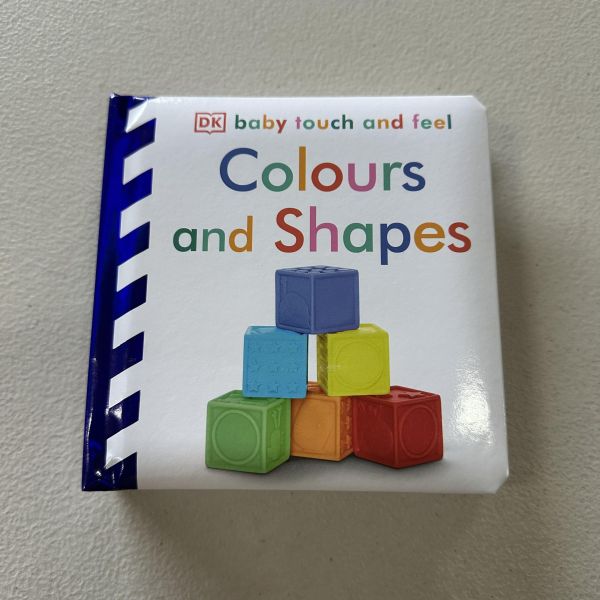 (微恙)DK Baby Touch and Feel Colours and Shapes (寶寶觸摸書：顏色與形狀) 