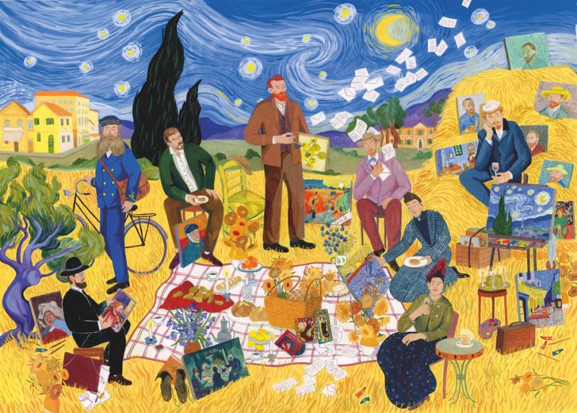 Dinner with van Gogh(1,000片拼圖：與梵谷共進晚餐) 