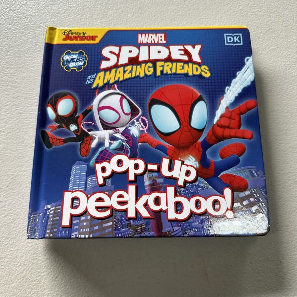 (微恙)Pop-Up Peekaboo! Marvel Spidey and his Amazing Friends(躲貓貓大翻頁立體書：蜘蛛人和他的驚奇朋友) 