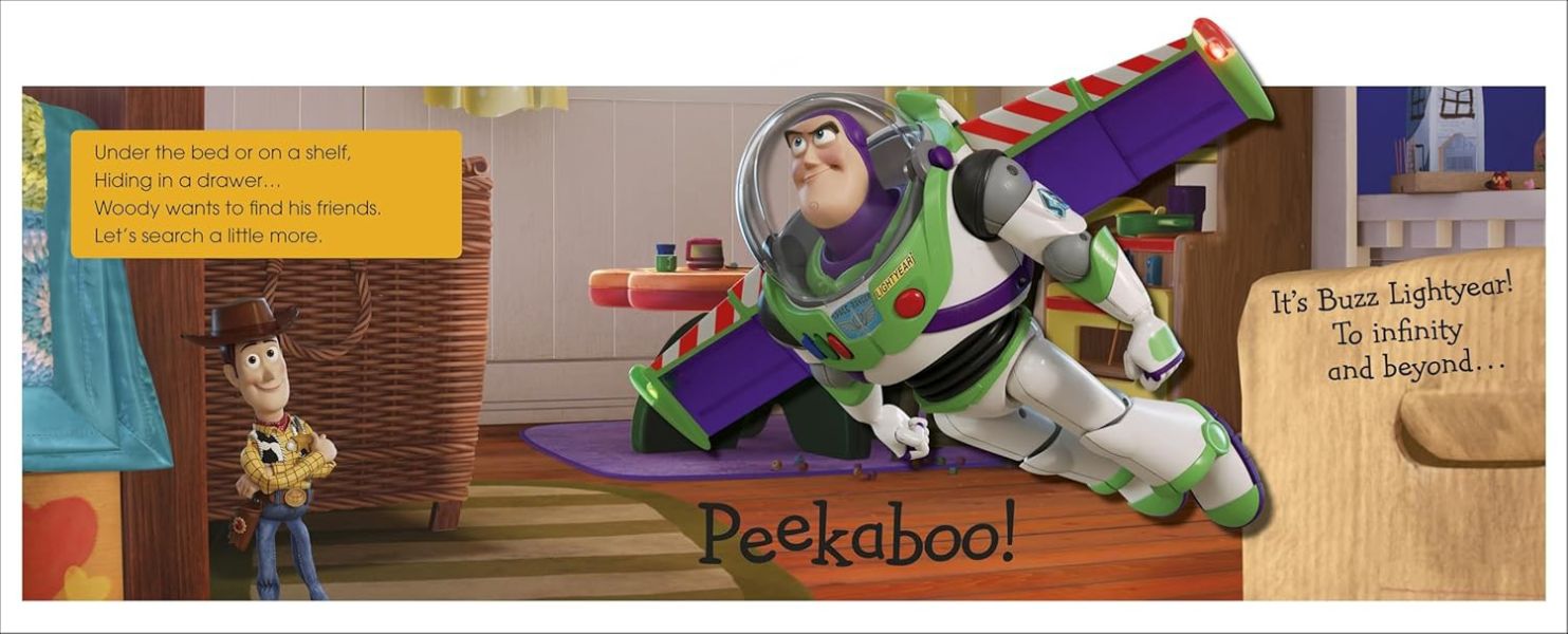 DK Pop-Up Peekaboo! Disney Pixar Toy Story(躲貓貓大翻頁立體書：玩具總動員) 