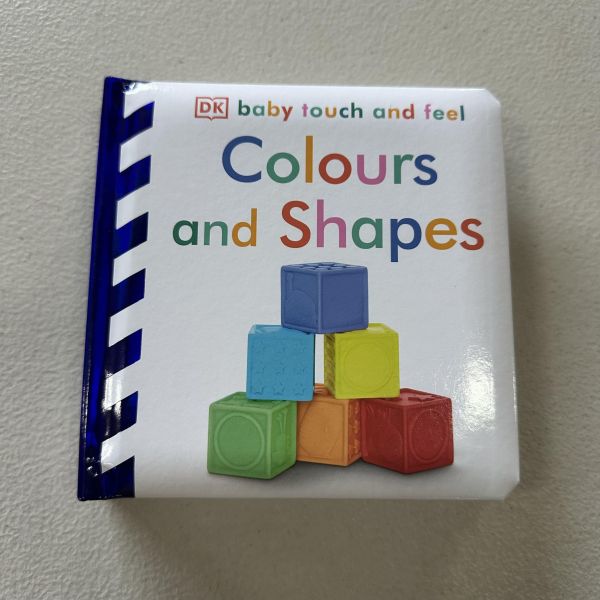 (微恙)DK Baby Touch and Feel Colours and Shapes (寶寶觸摸書：顏色與形狀) 