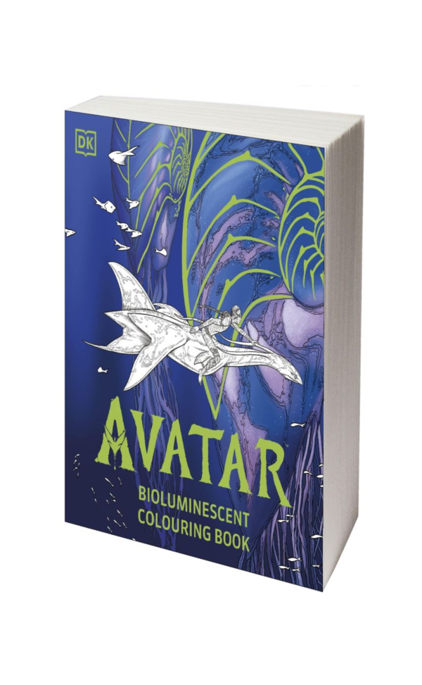 DK Avatar Bioluminescent Colouring Book(阿凡達夜光著色書) 