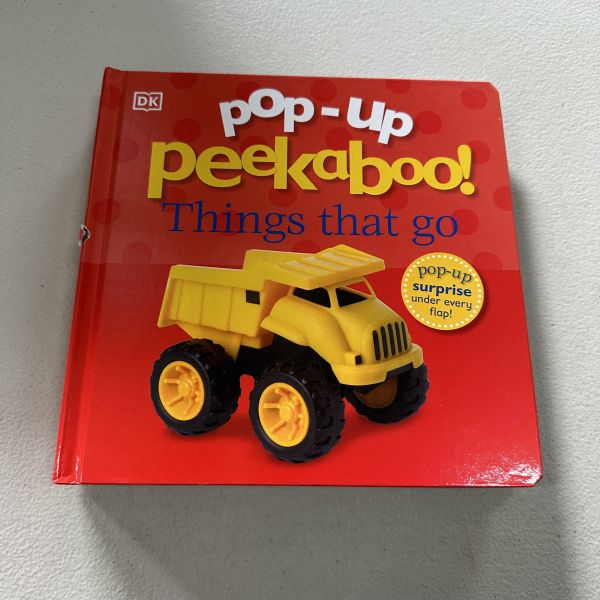 (微恙)DK Pop-Up Peekaboo! Things That Go (躲貓貓大翻頁立體書：交通工具) 