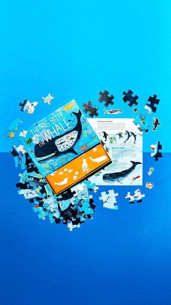 The Big Belly of the Whale(幼兒形狀拼圖書：鯨魚的大肚子) 