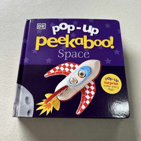 (微恙)DK Pop-Up Peekaboo! Space (躲貓貓大翻頁立體書：太空 ) 