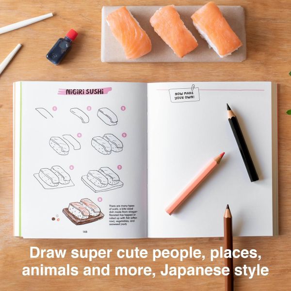KAWAII!:Your step-by-step guide to cute Japanese drawing(卡哇伊！日式超可愛插畫指南) 