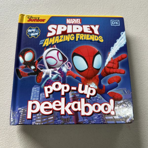 (微恙)Pop-Up Peekaboo! Marvel Spidey and his Amazing Friends(躲貓貓大翻頁立體書：蜘蛛人和他的驚奇朋友) 