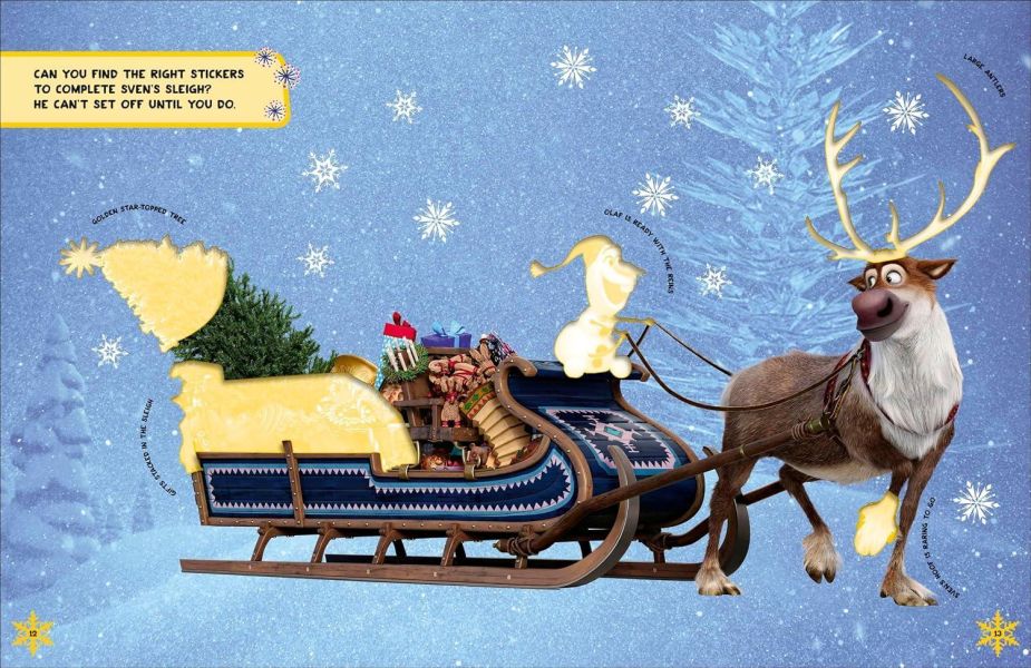 DK Disney Christmas Ultimate Sticker Collection(迪士尼聖誕貼紙書) 