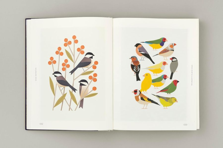 Avian Inspiration: Art and Design Inspired by Birds(鳥類插畫與藝術) 