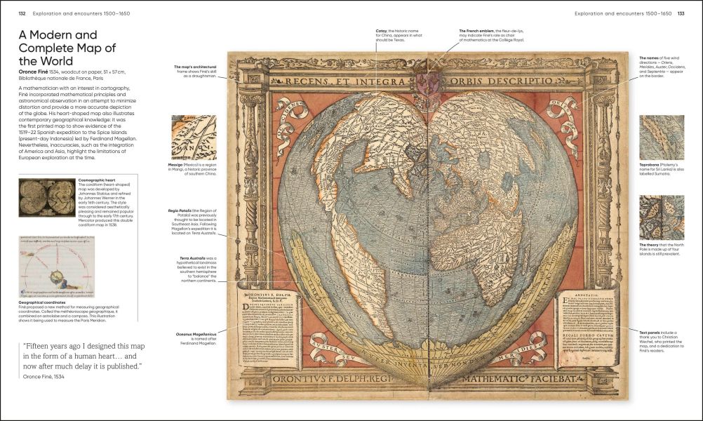 DK Maps, Annotated(世界名圖解析：古今300幅經典地圖的微觀透視) 