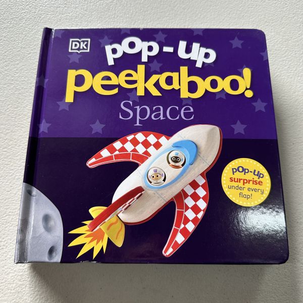 (微恙)DK Pop-Up Peekaboo! Space (躲貓貓大翻頁立體書：太空 ) 