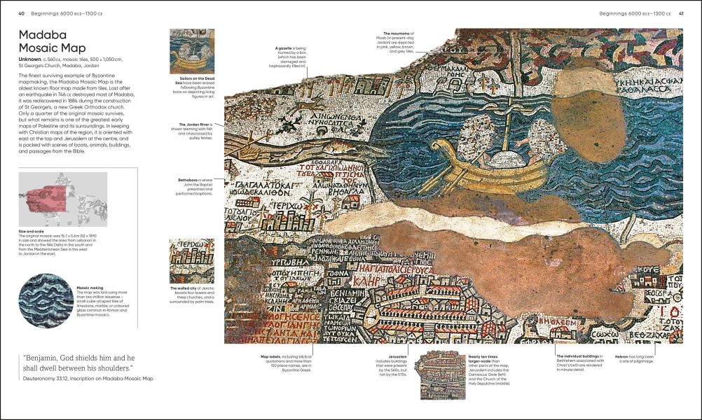 DK Maps, Annotated(世界名圖解析：古今300幅經典地圖的微觀透視) 