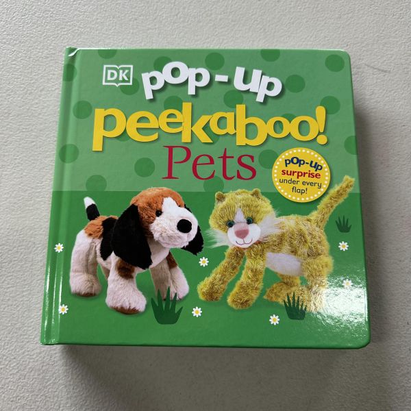 (微恙)DK Pop-Up Peekaboo! Pets(躲貓貓大翻頁立體書：寵物) 