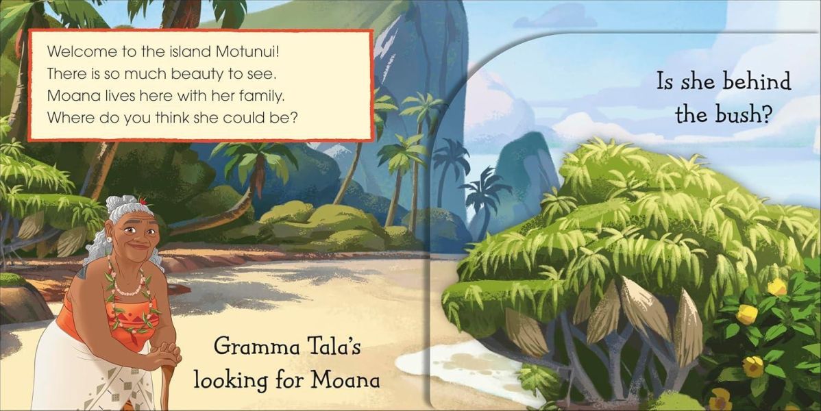 DK Pop-Up Peekaboo! Disney Moana(躲貓貓大翻頁立體書：海洋奇緣) 